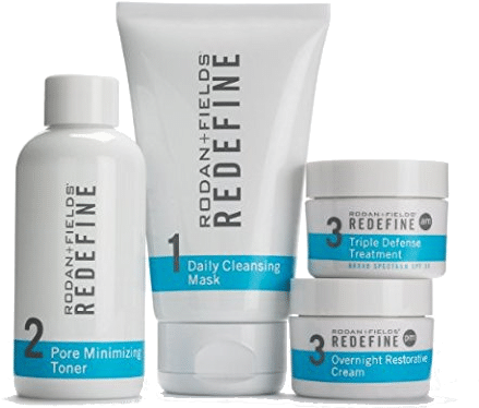 Rodan And Fields Before And After - Rodan + Fields Redefine Daily Cleansing Mask (500x443), Png Download