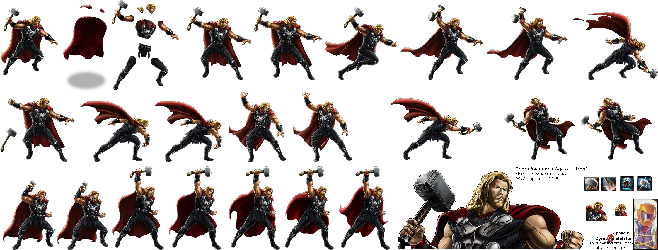 Click To View Full Size - God Of War Sprites (2257x865), Png Download