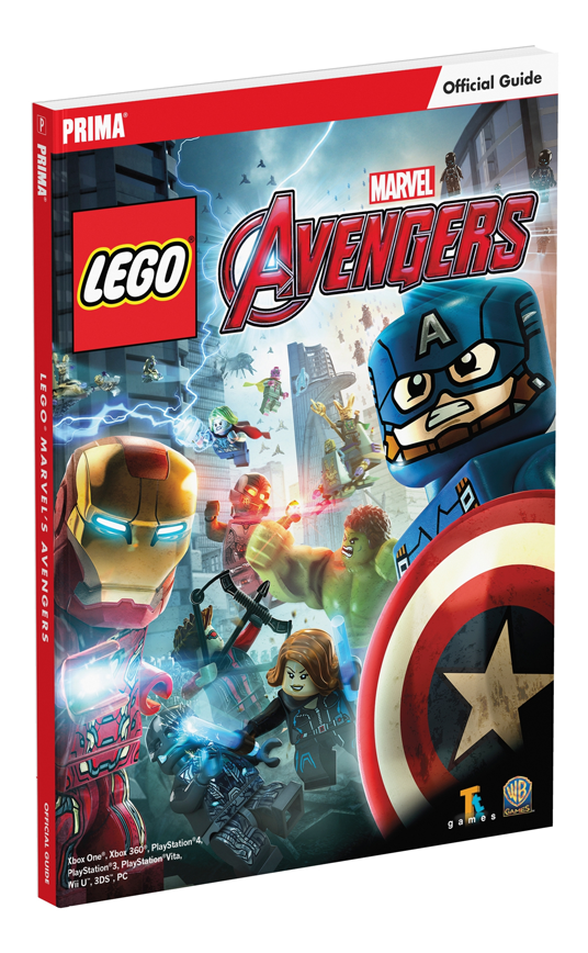 Experience The First Console Video Game Featuring Characters - Lego Marvel's Avengers Standard Edition Strategy Guide (744x867), Png Download