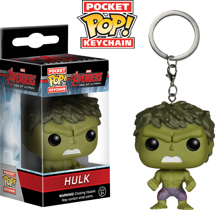 Funko Pop Keychain Hulk (500x488), Png Download