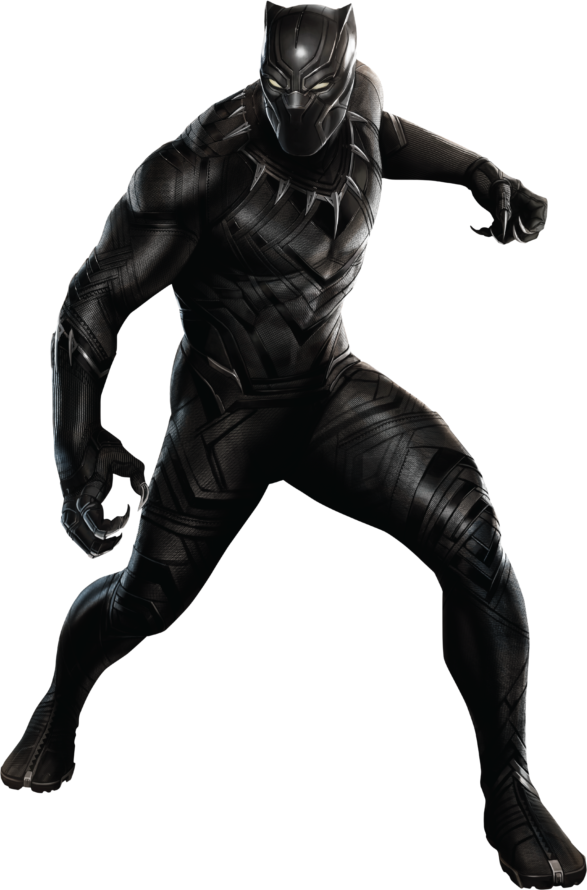 Cb Thor Avengers Age Of Ultron - Black Panther Full Body (2000x2993), Png Download