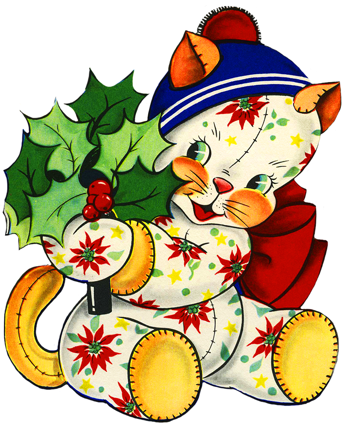 Singing Christmas Tree Decorations - Vintage Christmas Ornaments Ornament (round) (732x886), Png Download