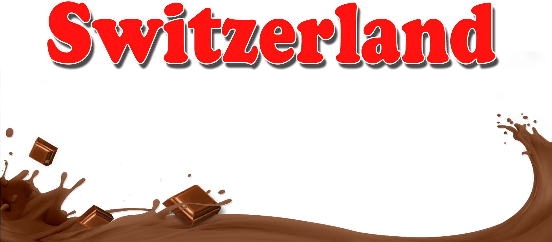 Switzerland Chocolates Png - Switzerland Flag And Name (1920x1200), Png Download