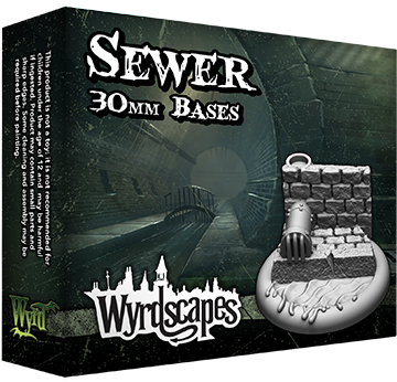 Wys - Box - Sewer - Wyrdscapes Sewer Base (375x357), Png Download
