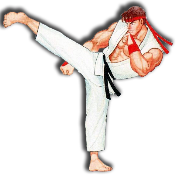 Ryu Street Fighter Shoryuken - Street Fighter (580x580), Png Download