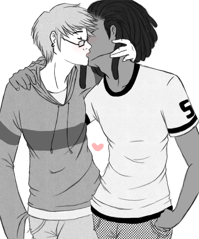 Virgil Hawkins X Richie Foley - Static Shock Dreads (698x839), Png Download