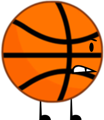 Basketball - Bfdi 30 Recommended Characters Body (379x438), Png Download