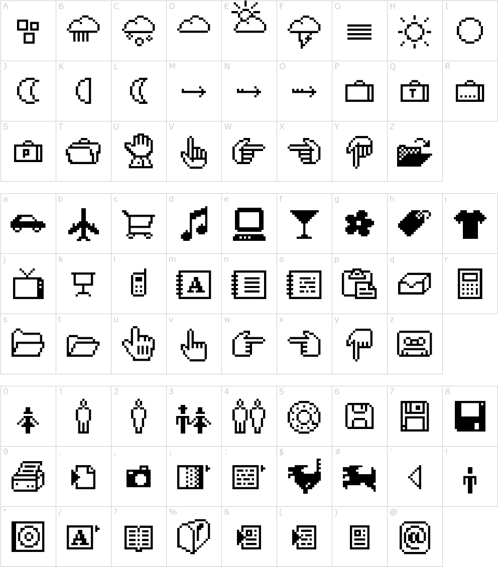 Cd-icons Font - Business (1000x1150), Png Download