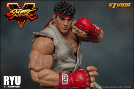 Storm Collectibles Street Fighter Ryu - 7" Ryu - Action Figure (465x465), Png Download