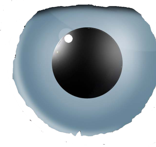 Zombie Eye - Circle (642x602), Png Download