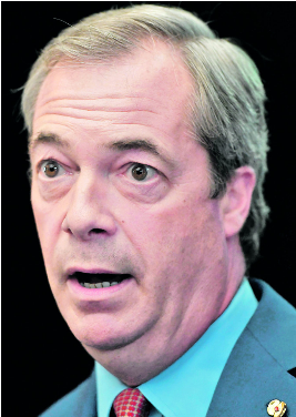 Nigel Farage - - Official (667x375), Png Download