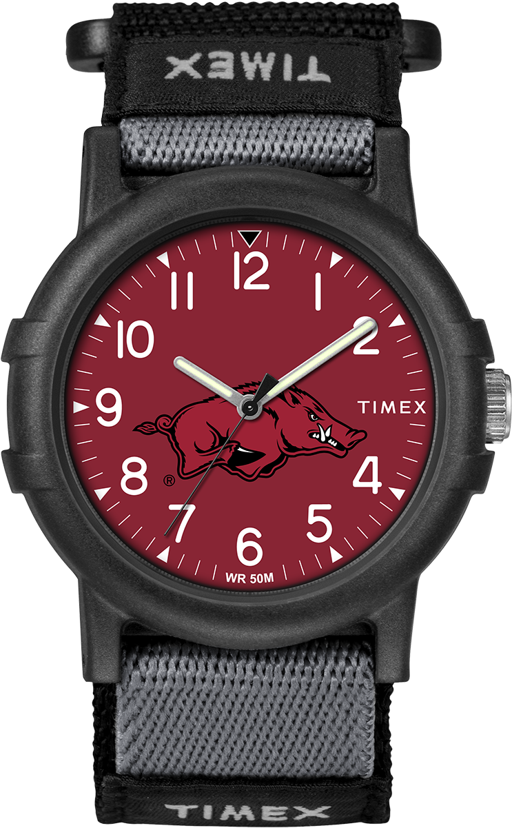 Recruit Arkansas Razorbacks Large - Timex Camper T49713 Watch (1000x1200), Png Download