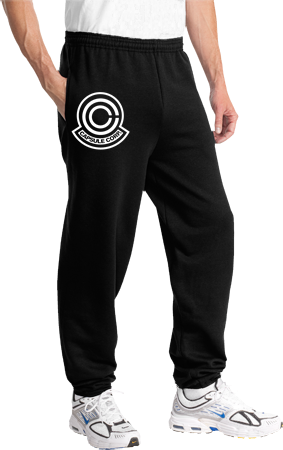 Capsule Corp - - Sweatpants - Pc78p2030 - Custom Heat - Capsule Corp Sweatpants (283x450), Png Download