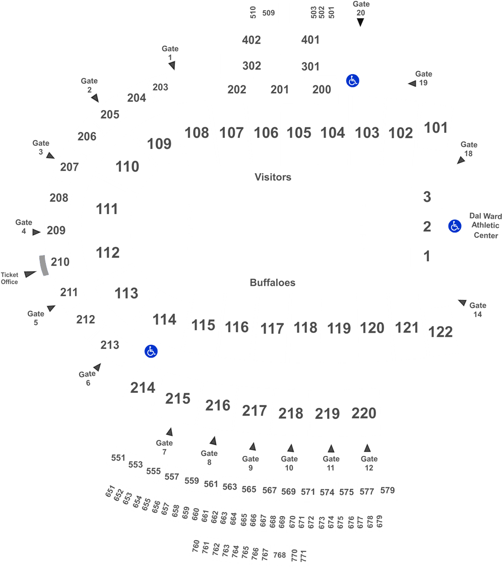 Colorado Buffaloes Football In Boulder At Folsom Field - Colorado Buffaloes Vs. Air Force Falcons (1050x1148), Png Download