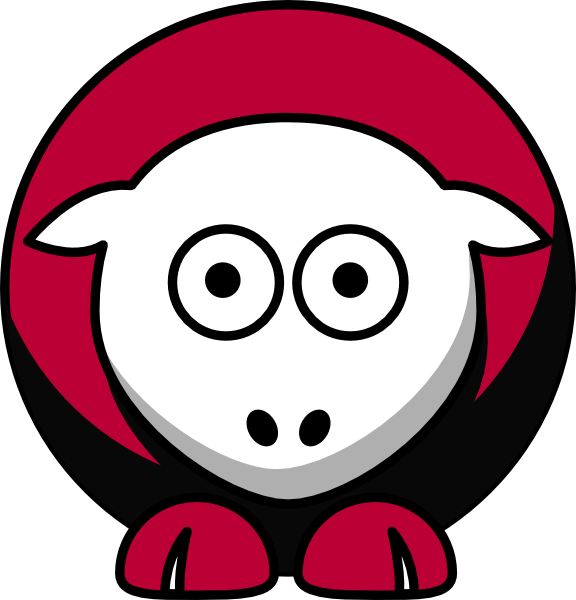 How To Set Use Sheep Arkansas Razorbacks Team Colors (564x594), Png Download