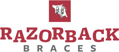 Arkansas Razorback Home Image - Clemson Braces (575x299), Png Download