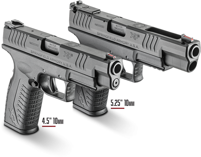 Springfield Armory Has Been Receiving Longing Requests - Springfield Xdm 10mm (660x523), Png Download