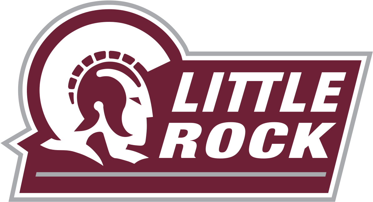 Arkansas Little Rock Trojans Color Codes Hex Rgb And - Little Rock Trojans Logo (1200x654), Png Download