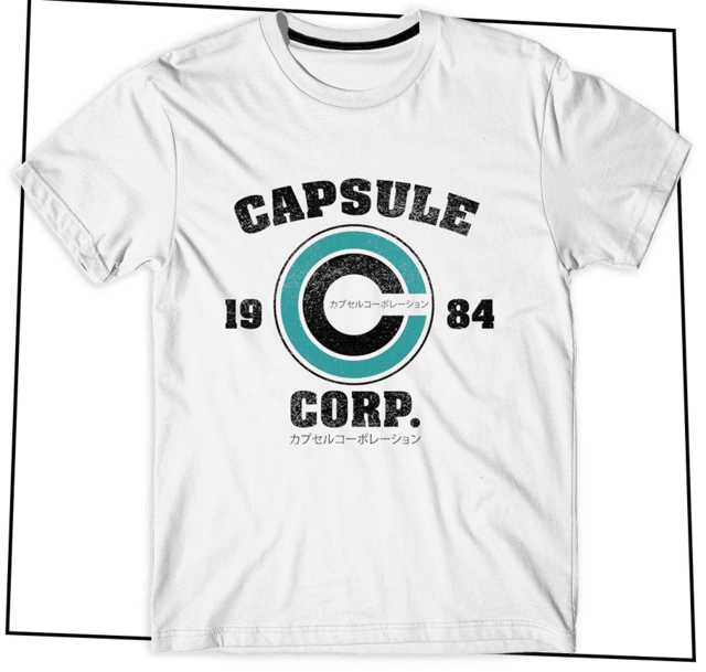 Logo Capsule Corp 1984 (640x609), Png Download