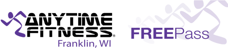 Franklin Wi Anytime Fitness Free Pass - Anytime Fitness Guest Pass (768x185), Png Download