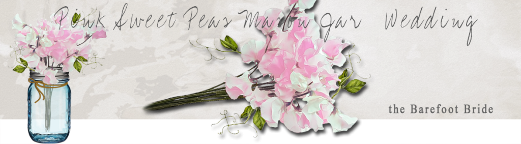 Pink Sweetpeas Mason Jar Collection Header - Sweet Pea (1024x283), Png Download