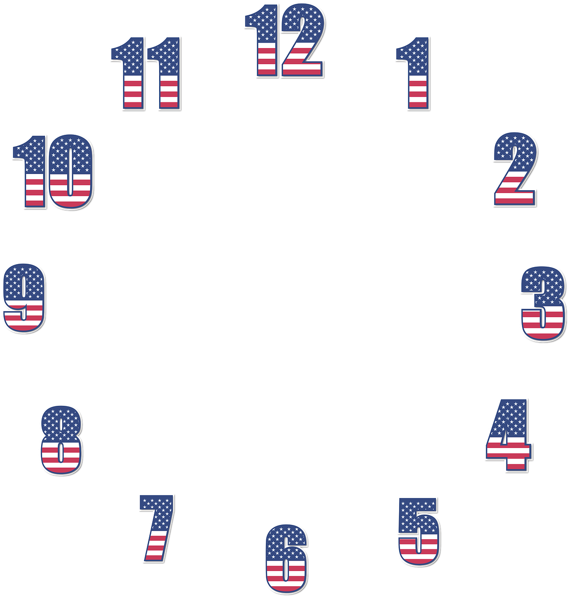 Polls Are Open From 7 A - Clock (1280x1280), Png Download