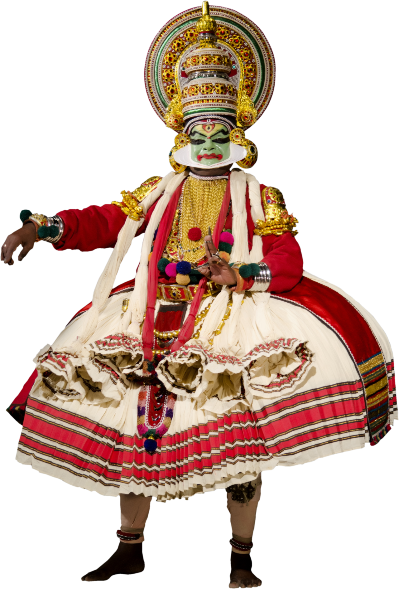 118 Kerala Folk Dance Kathakali Png Full Size Png Download Seekpng