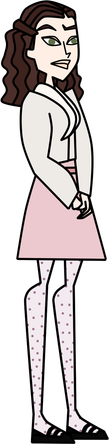 Veruca Salt By Naturalhipsterqueen On Deviantart - Veruca Salt Cartoon (541x1961), Png Download