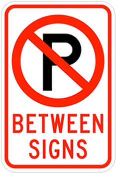 Parking Sign (500x500), Png Download