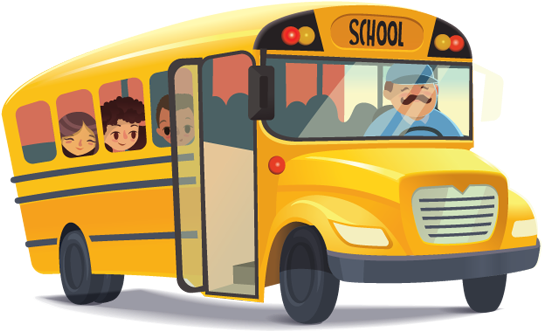 Gps Vehicle Tracking System Qatar, Advanced Vehicle - School Bus (550x349), Png Download