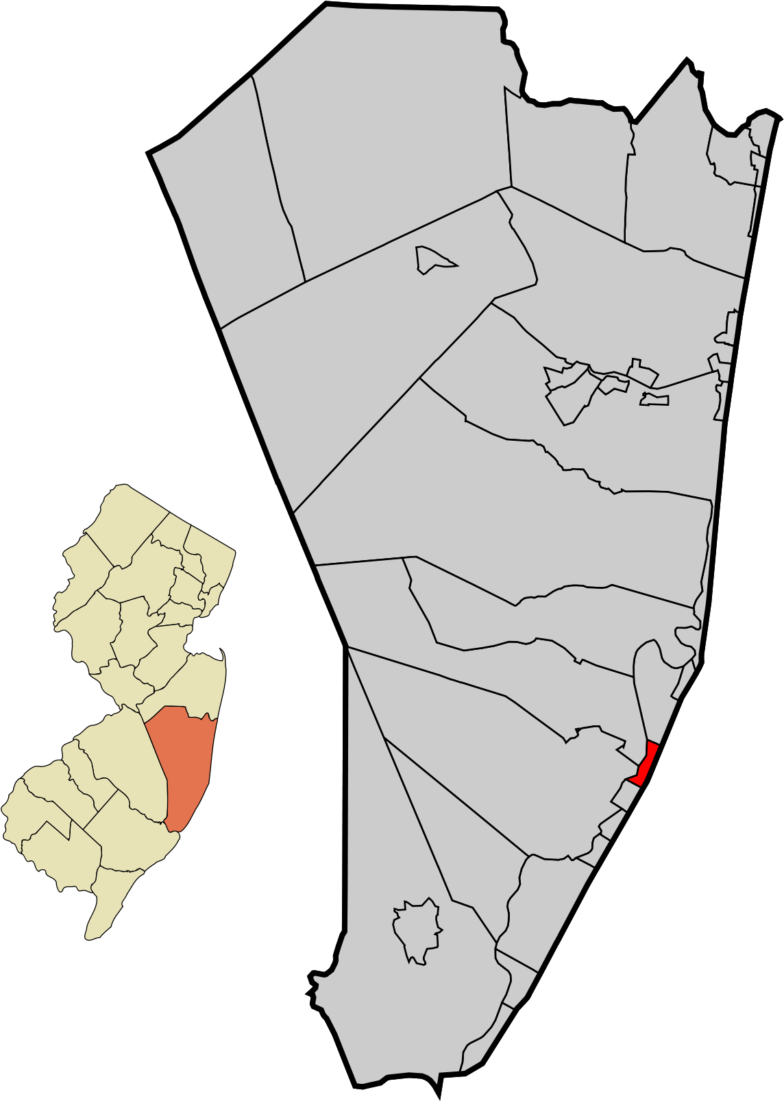 Beachwood Nj (1200x1733), Png Download