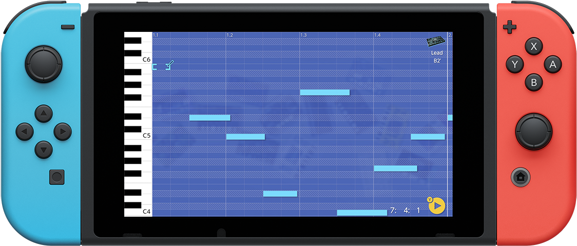 Korg Gadget For Nintendo Switch - Nintendo Switch Online Content (1200x800), Png Download