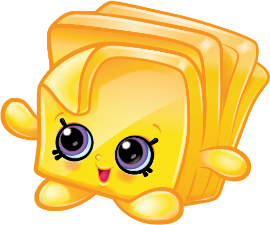 Charlie Cheese - Charlie Cheese Shopkin (577x496), Png Download