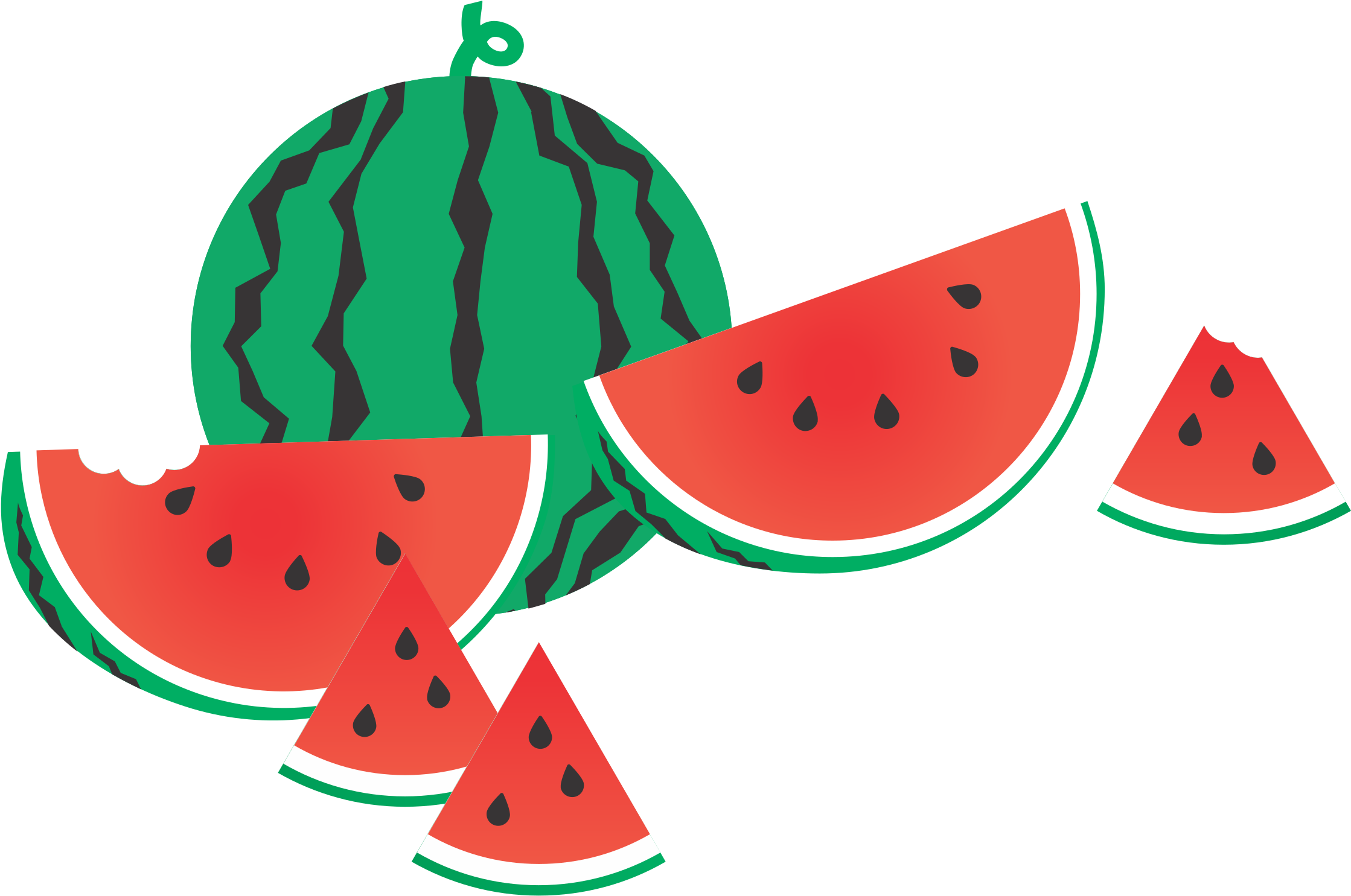 Watermelon Computer Icons Wikimedia Commons Download - Wikimedia Commons (1061x750), Png Download