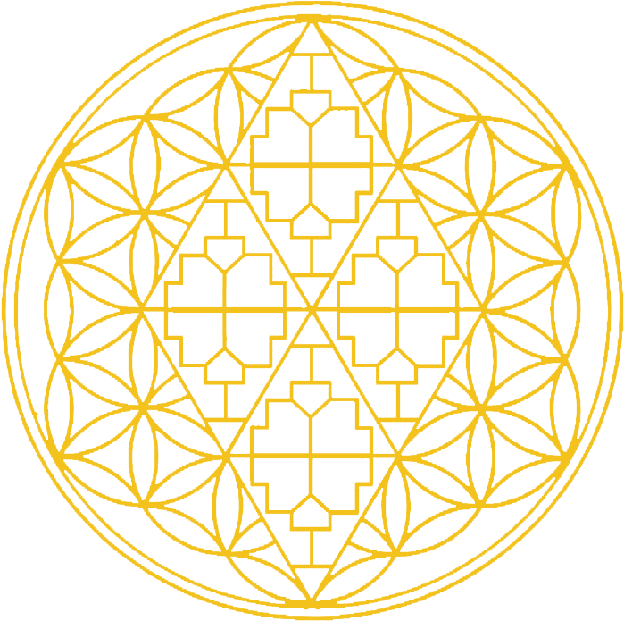 Icsaw Flower Of Life - Flower Of Life Png (722x722), Png Download