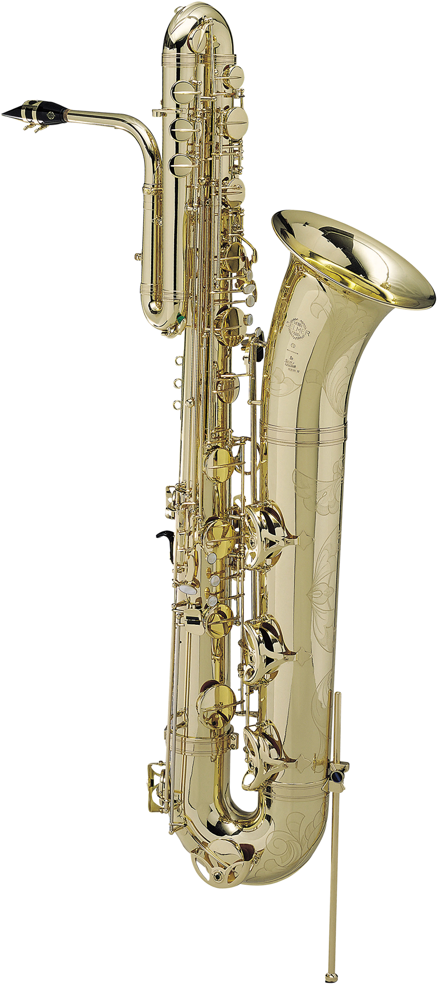 Selmer Paris Model 56 Bass Saxophone Lacquer (1100x2000), Png Download