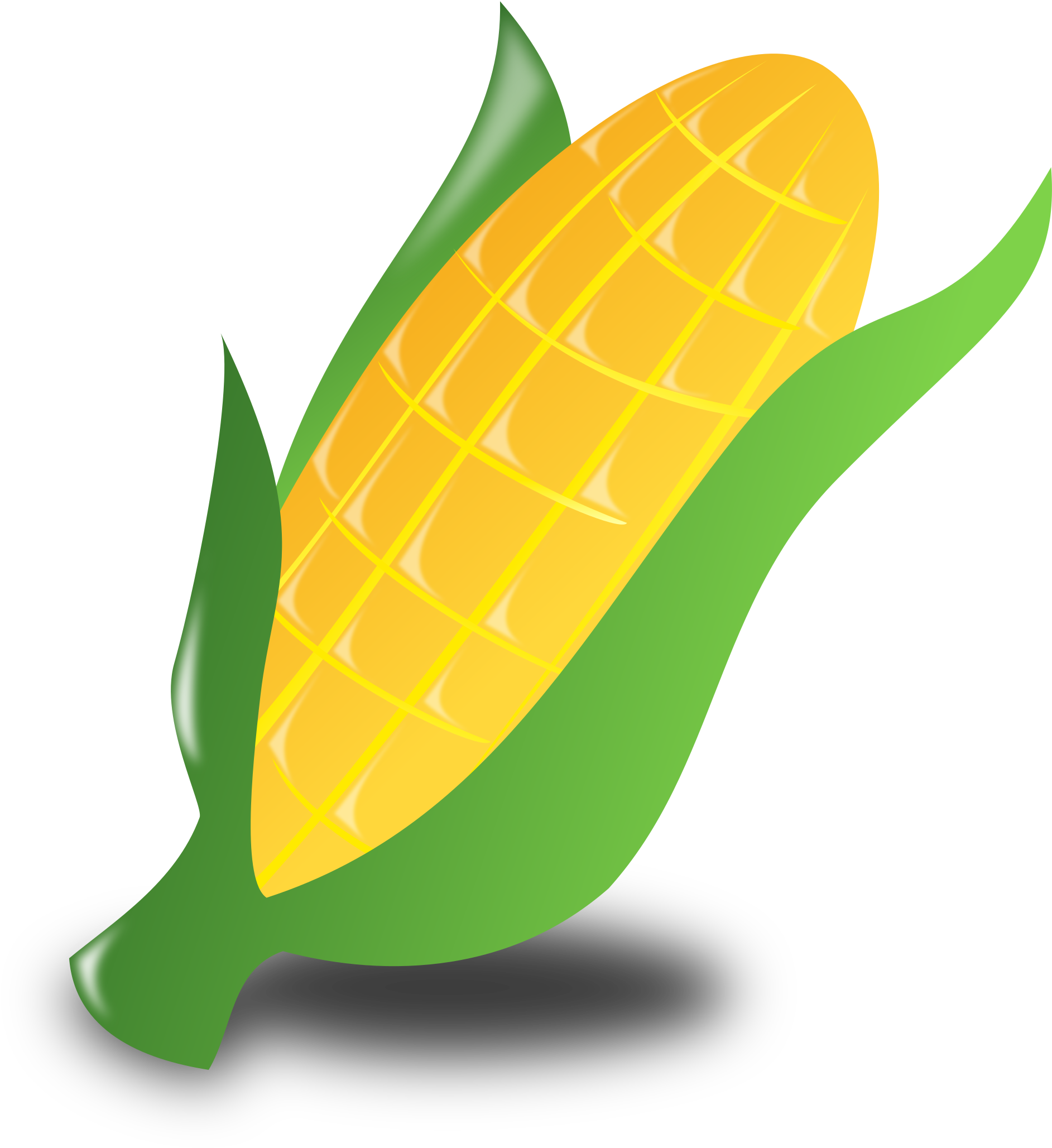 Clipart Transparent Download Icon Big Image Png - Corn Clip Art (2400x2400), Png Download