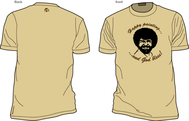Bob Ross (650x416), Png Download
