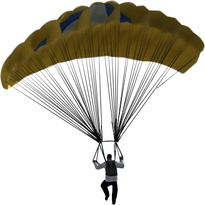 Parachute Png - Gta 5 Parachute Png (414x414), Png Download