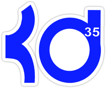 Kevin Durant- Blue By Viral5 - Kevin Durant (375x360), Png Download