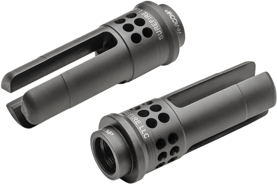 Surefire Warcomp 556 Flash Hider - Flash Suppressor (600x600), Png Download