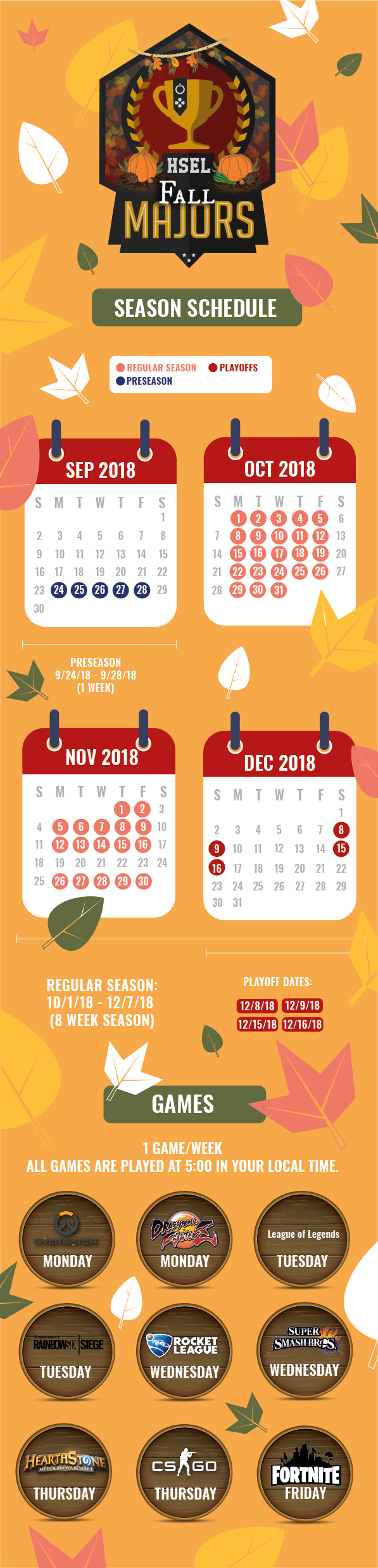 Calendar Fall 2018 - Number (597x2474), Png Download