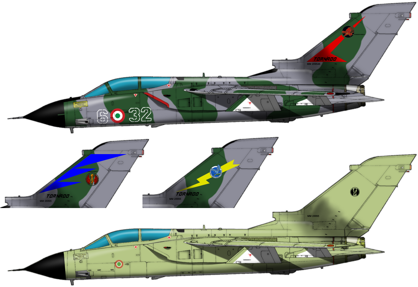 File - Italian-tornado - Panavia Tornado (1455x1000), Png Download