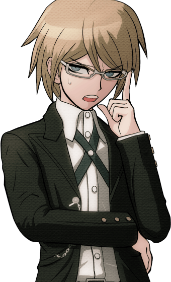 Byakuya Togami Halfbody Sprite - Danganronpa Togami Sprites (340x560), Png Download
