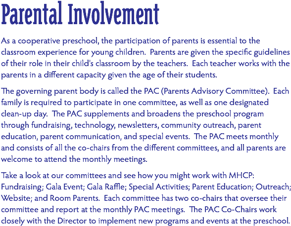 Parental Involvement As A Cooperative Preschool, The - Parenting On Your Own (590x493), Png Download