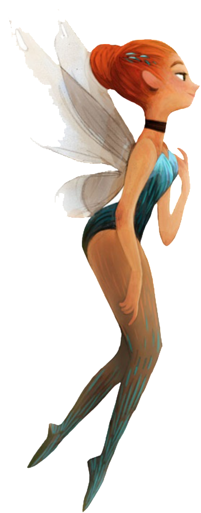 Painted Fairy Fairy Pattern Elements - Illustration (1024x2111), Png Download