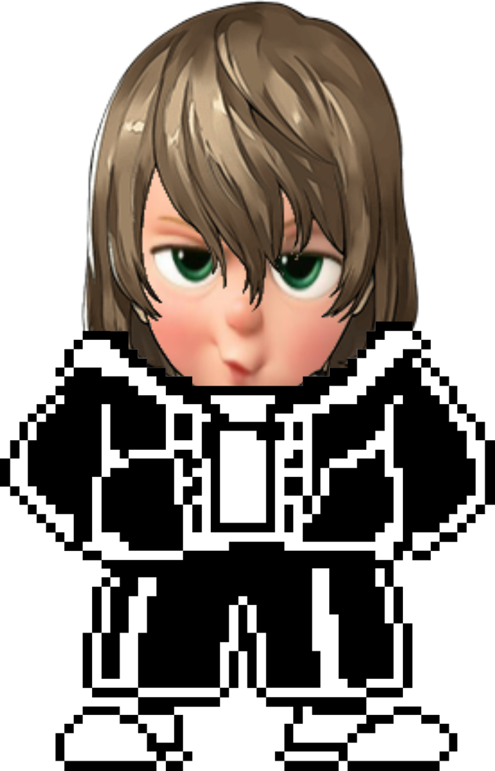Boss Baby As Sans (716x1114), Png Download