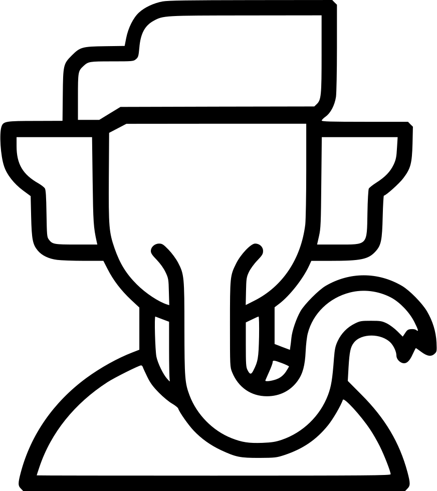 Ganpati Ganesh Lord God Blessing Bless Shivputra Comments - Blessing (872x980), Png Download