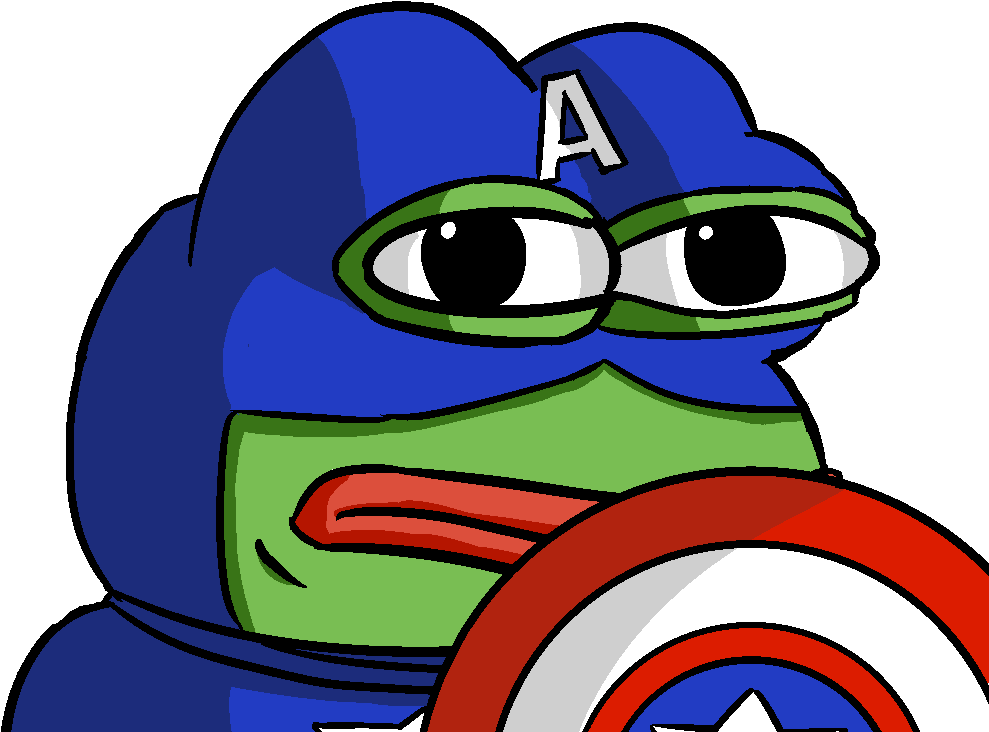 Television & Film » Thread - Pepe The Frog Marvel (1024x1024), Png Download