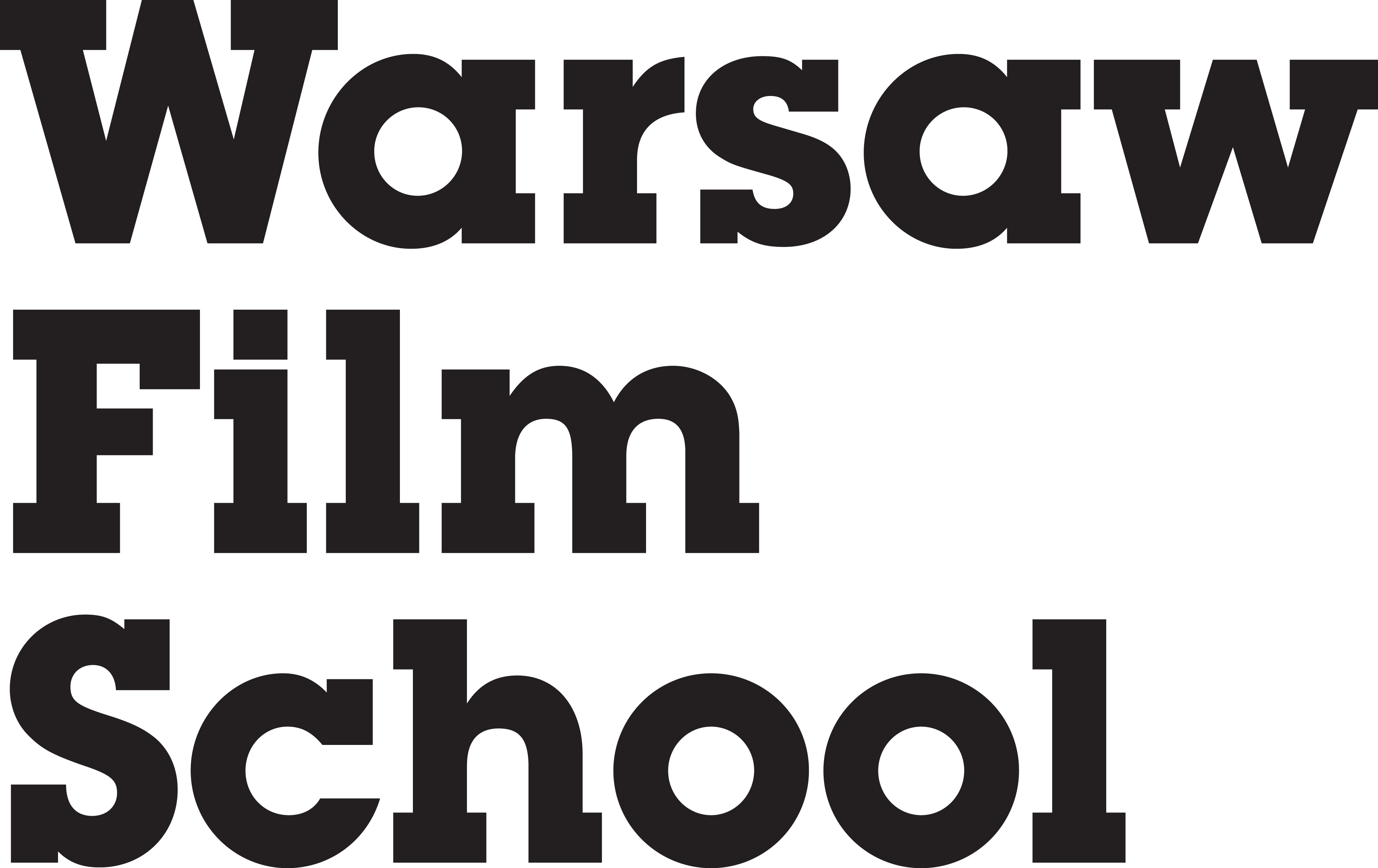 Ok - Warsaw Film School Logo (3818x2405), Png Download
